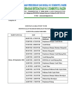 Susunan Acara Study Tour