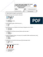 SOAL PAT PJOK Kelas I 2020-2021