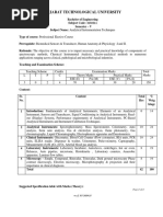 Gujarat Technological University: W.E.F. AY 2020-21