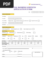 Card Application Form