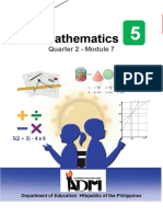 Mathematics 5 Q2 Module 7 - v3