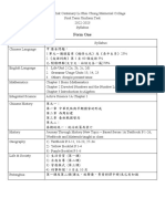 2223 First Term Uniform Test Syllabus