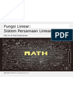 Week#2 Fungsi Linier SPL NEW