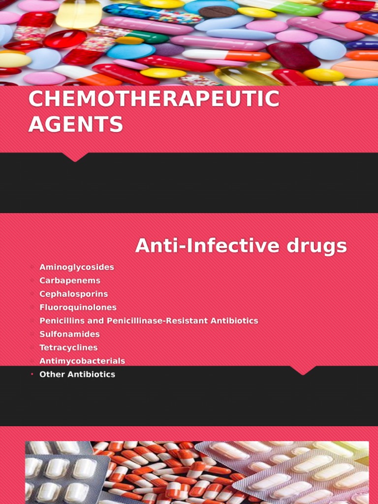 MID 3 PHARMA Chemotherapeutic Agents PDF Penicillin Pharmacology