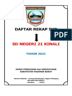 Cover Rekap SKP 2021