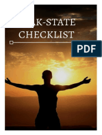 The Morning Peak-State Checklist 