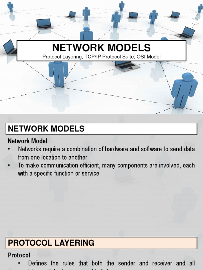 4 Data Communication - Network Models | PDF | Osi Model | Internet ...