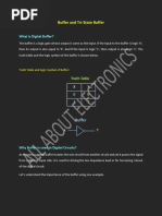 Buffer and Tri State Buffer