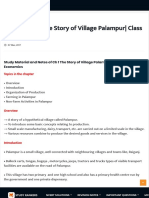 Notes of CH 1 The Story of Village Palampur - Class 9th Economics