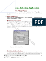 PDMS-Draft Module (Labeling Application)