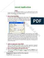 PDMS-General Application