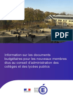 Les Documents Budgetaires Derniere Version 31 Octobre 341735