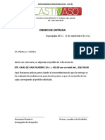 Entrega de 870 cajas de vasos por L. 356,700