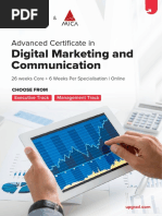 MICA Digital Marketing Brochure