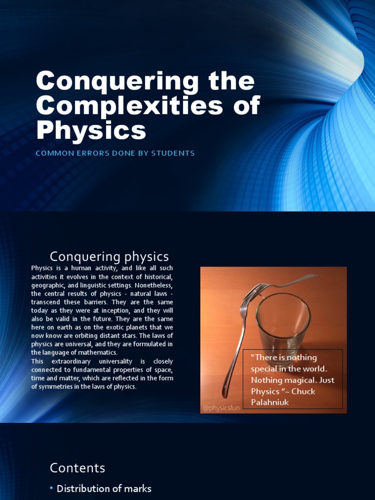 Common Physics Errors and Solutions | PDF | Physics | Flux