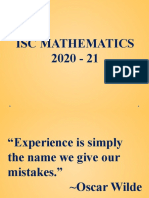 Mathematics XII 2020