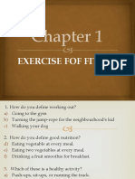 Chapter 1 Physical Fitness