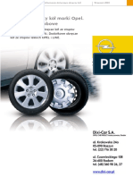 Opel Wheels Catalog 2003