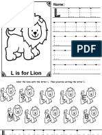 L Is For Lion: Name