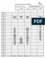 Horaire de Remplacement Simone Weber