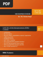 Unit 3 Microprocessor