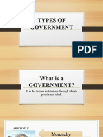 Types of Government