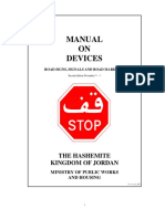 Jordanian Manual On Traffic Control Devices