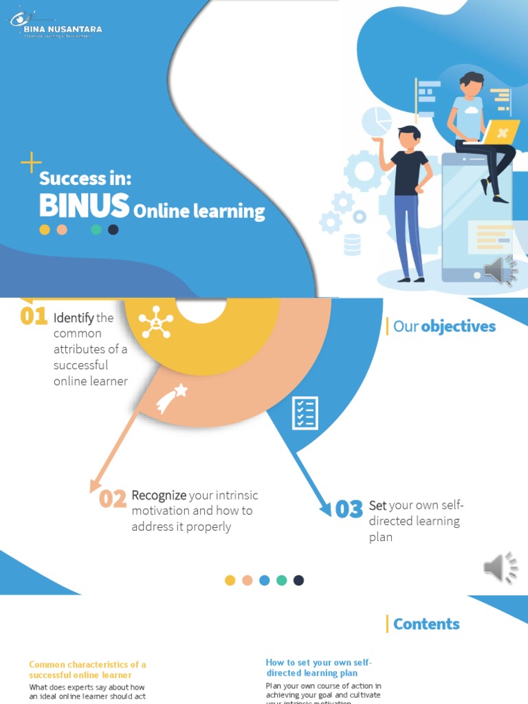 Materi Bclnd Success In Binus Online Learning Pdf Motivation