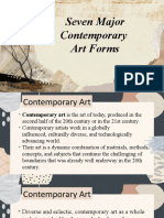 Contemporary Art Forms