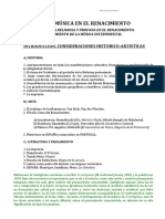 Tema 3. La Música en El Renacimiento.