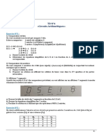 TD N°4 Circuits Arithmétiques