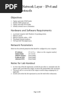 IP Wireshark Lab Solution | PDF | Internet Protocols | Network Packet