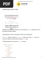 JavaScript Switch Case Statement With Practical Examples