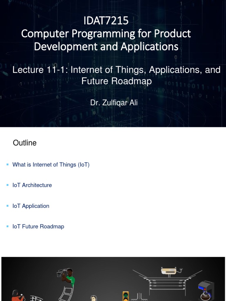 Week 11-IoT | PDF | Internet Of Things | Big Data