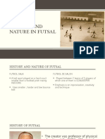 History of Futsal and NATURE Aprilrose222