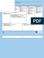 Beneficiary Model Canvas For Social Enterprise