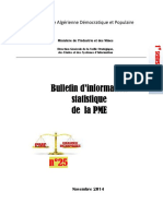 Bulletin D Information Statistique No25
