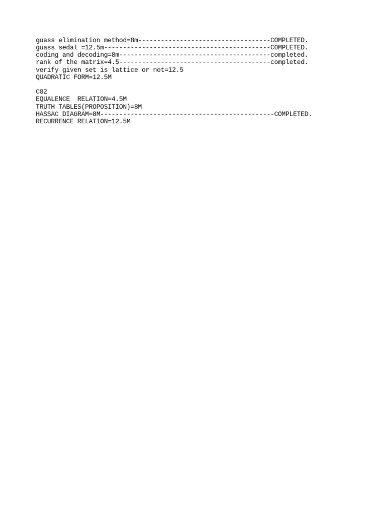 Mathematics Topics and Assignments Overview | PDF | Teaching Methods ...