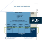 Studienplan MSC 16110 BIO 20211