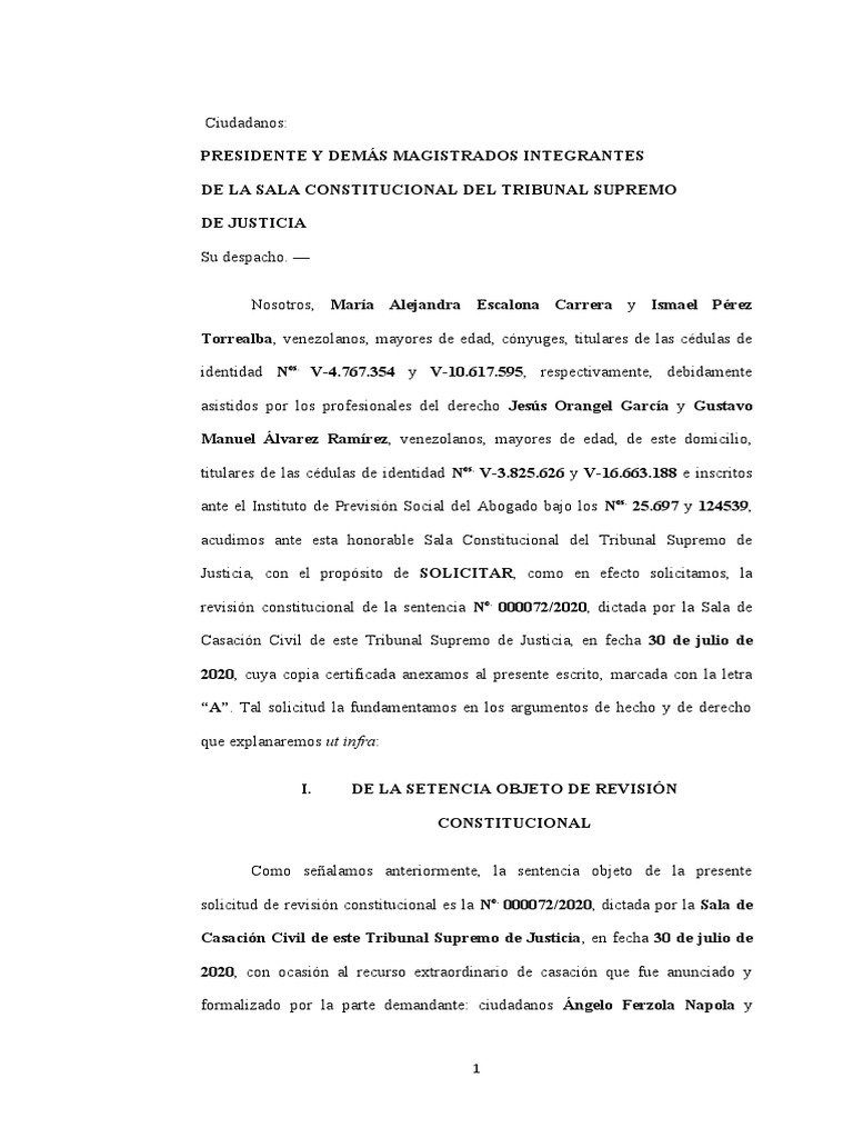 Sentencias Jurisprudencia | PDF | Caso de ley | Debido al proceso