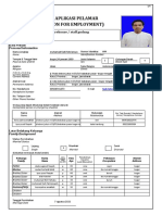 Form Aplikasi Pelamar