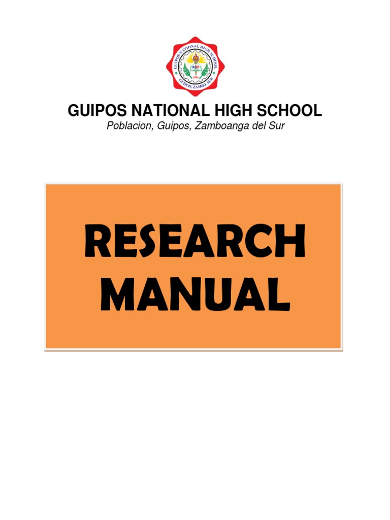 Research Manual Pdf Book Design Letter Case