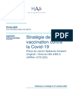 Rapport Place Du Vaccin Spikevax Bivalent Original Omicron Ba.4 Ba.5 Arnm-1273.222