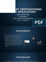 Public Key Cryptosystems With Applications