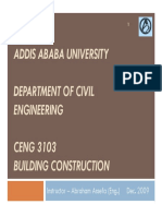 CEng 3103 Building Construction Stairs Chapter