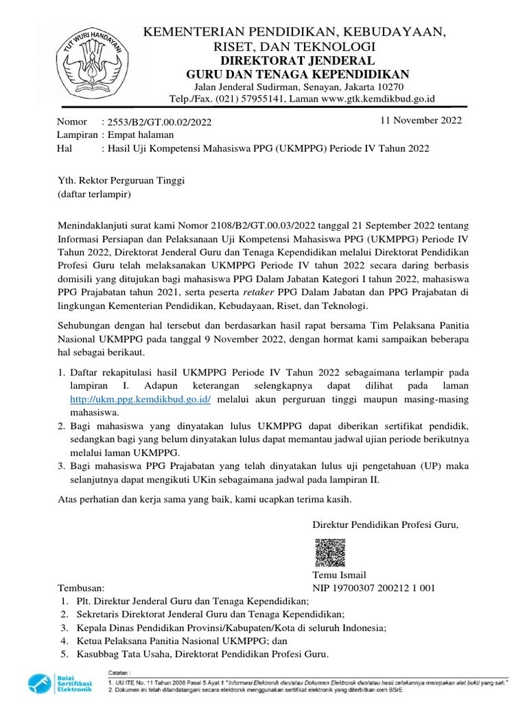 2553 se pengumuman hasil ukmppg 2022 periode iv pdf