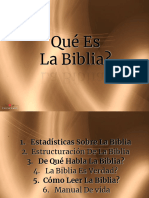 Bible Presentation (Spanish)