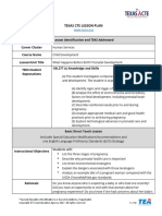 Lesson Plan What Happens Before Birth - Prenatal Development