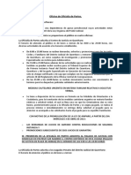 Servicios y Requisitos de Oficialia de Partes