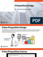 Workshop Kewirausahaan - Value Preposition Design